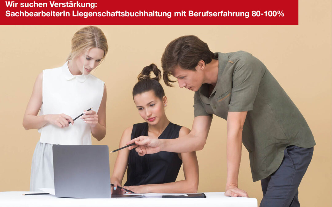 Wir suchen Verstärkung für unser Team